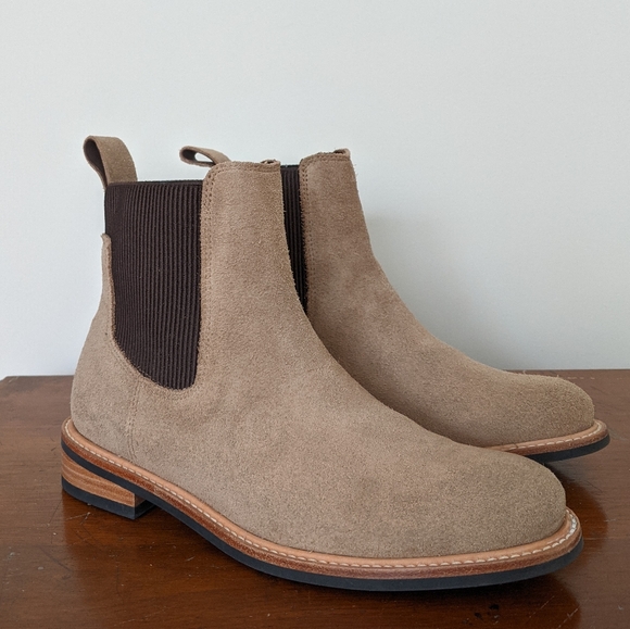 Nisolo Shoes - Nisolo Carmen Chelsea Boot Stone 8